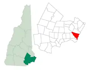 Localisation de Hampton