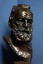 Auguste Rodin, Buste de Victor Hugo, fin du XIXe siècle.