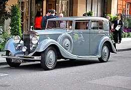 Limousine Rolls-Royce 20/25 de 1935