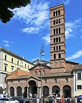 La basilique Santa Maria in Cosmedin.