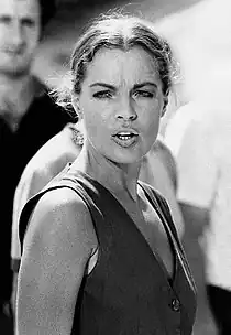L'actrice franco-autrichienne Romy Schneider au début des années 70.