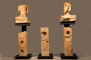 Guerriers et piliers.