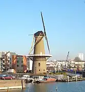 Vue panoramique du moulin.