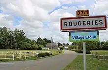 Entrée du village.