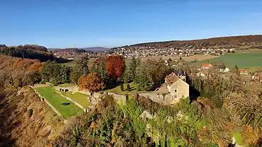 Le château de Roulans.