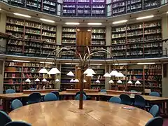 Intérieur de la Maughan Library.