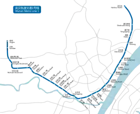 Voir la carte de la ligne.