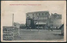 Mines de Drocourt, fosse de Rouvroy-Nouméa, vers 1910.