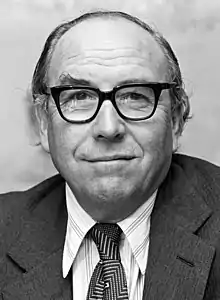 Roy Jenkins, président de la Commission européenne, du 6 janvier 1977 au 5 janvier 1981.