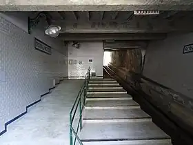 Intérieur de la station Royal-Hôtel.