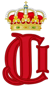 Monogramme du roi Juan Carlos Ier.