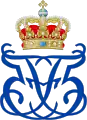Monogramme du roi Frédéric V.
