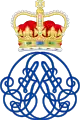 Monogramme de la reine Anne.