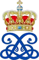 Monogramme de la reine Louise.
