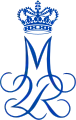 Monogramme de la reine Marguerite II.