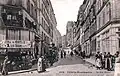 Rue Muller, vue depuis la rue de Clignancourt, en 1906