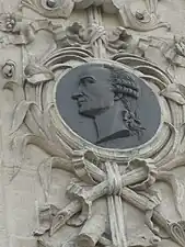 Médaillon représentant Sedaine.