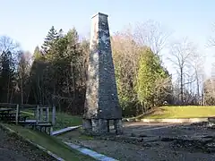 Ruine de la forge basse.