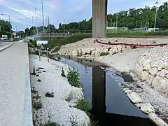 La Bièvre découverte sous l'autoroute A6a