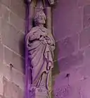 Statue de saint Pierre (XIXe siècle).