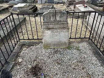 Sépulture du soldat inconnu de la guerre de 1870.