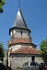 Le chevet de l'église Notre-Dame.