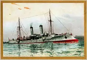 illustration de SMS Gazelle (1898)