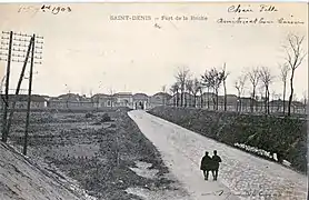 Le fort de la Briche à Saint-Denis.