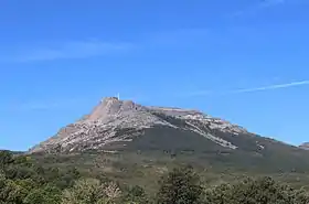 Vue du sommet depuis La Alberca.