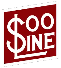 Logo de Minneapolis, St. Paul and Sault Ste. Marie Railroad