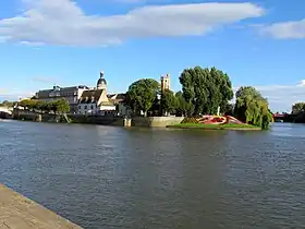 Vue sud-est de l'île Saint-Laurent