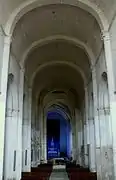 Nef de l'abbatiale.