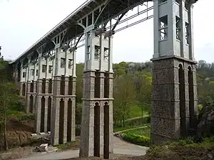 Le viaduc restauré, vu en 2015.