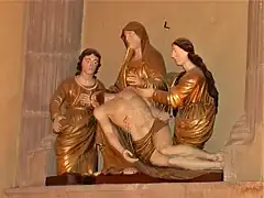 La Pietà du XVIIIe siècle.