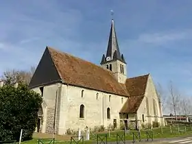 L'église Saint-Félix depuis le sud-ouest.
