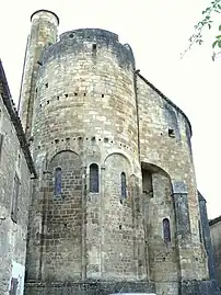 Chevet de l'église Saint-Front.