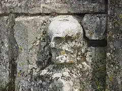 Détail de la croix.