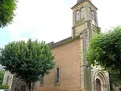 L'église Saint-Laurent.
