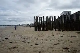 Plage de l'Éventail de Saint-Malo