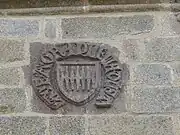 Les armoiries de François de Viersat.