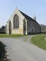 Le chevet et la costale nord.