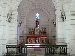 Le chœur de l'église.