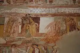 C 20 - Sortie de l'Arche (Gen.8, 18 et 9, 1-17)C 21 - Sacrifice de Noé (Gen.7, 20)