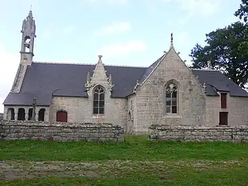 La chapelle Saint-Guen : côté sud.