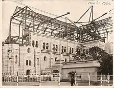 Avancement des travaux, en date du 15 août 1926.