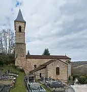 L'église Saint-Laurent...