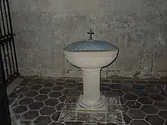 les fonts baptismaux