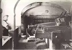 Chambre des piles et du maillet. Début duXXe siècle.