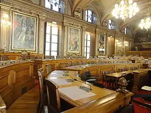 Salle du conseil.