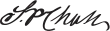 Signature de Salmon P. Chase
